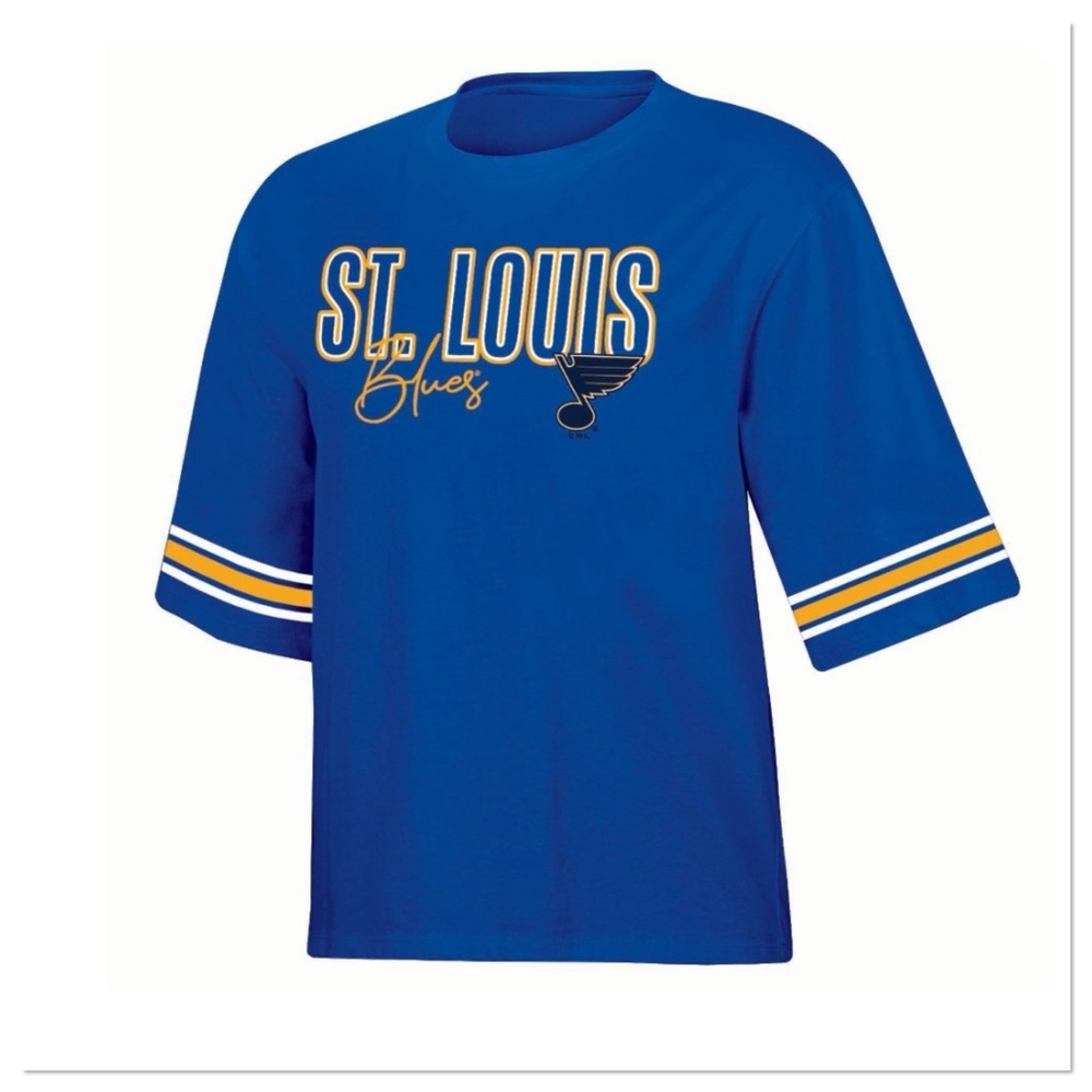 NHL St. Louis Blues Women’s Relaxed Fit T-Shirt